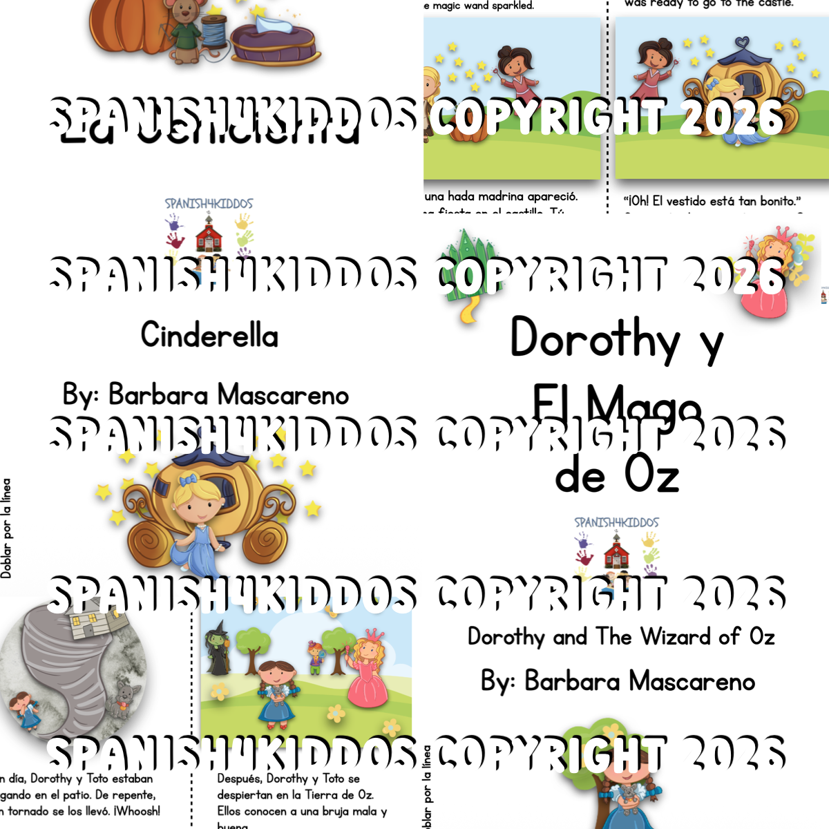 Spanish Fairy Tales Bilingual Stories for Kids • Spanish4Kiddos