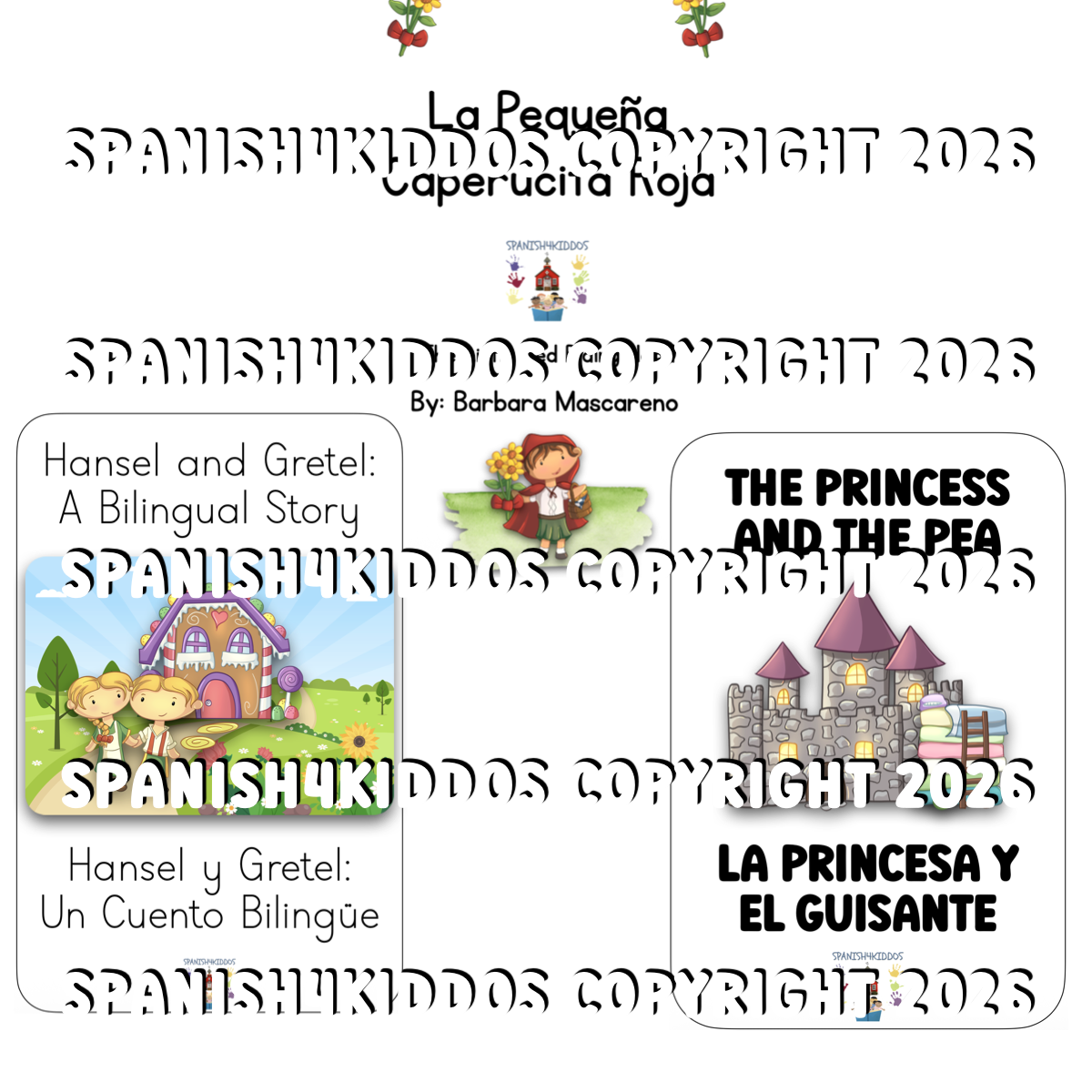 Spanish Fairy Tales Bilingual Stories for Kids • Spanish4Kiddos