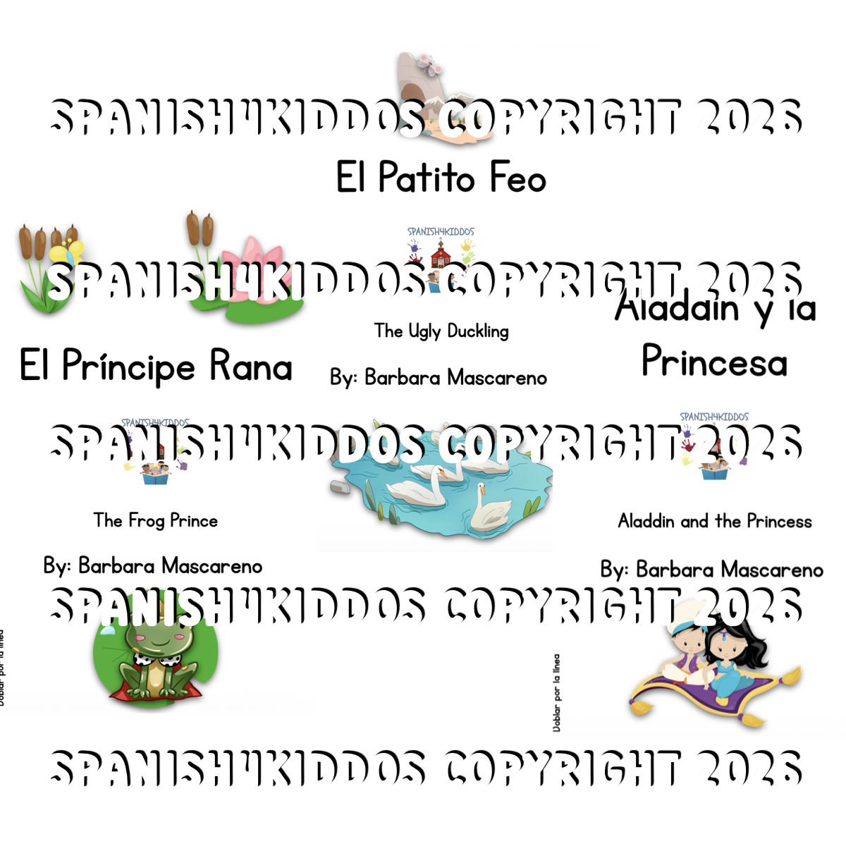 Spanish Fairy Tales Bilingual Stories for Kids • Spanish4Kiddos
