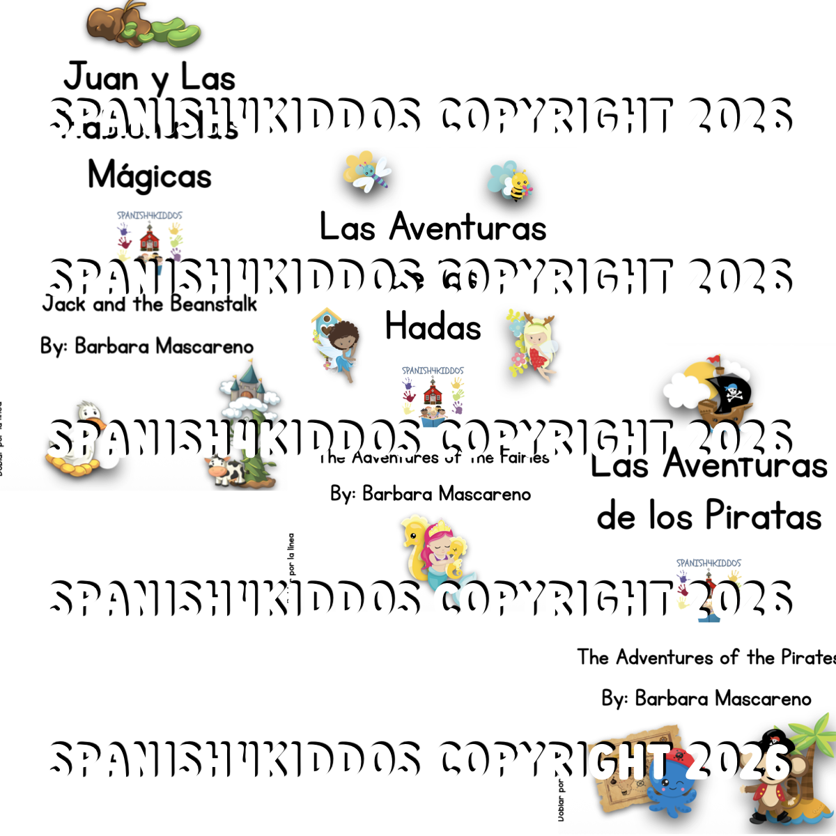 Spanish Fairy Tales Bilingual Stories for Kids • Spanish4Kiddos